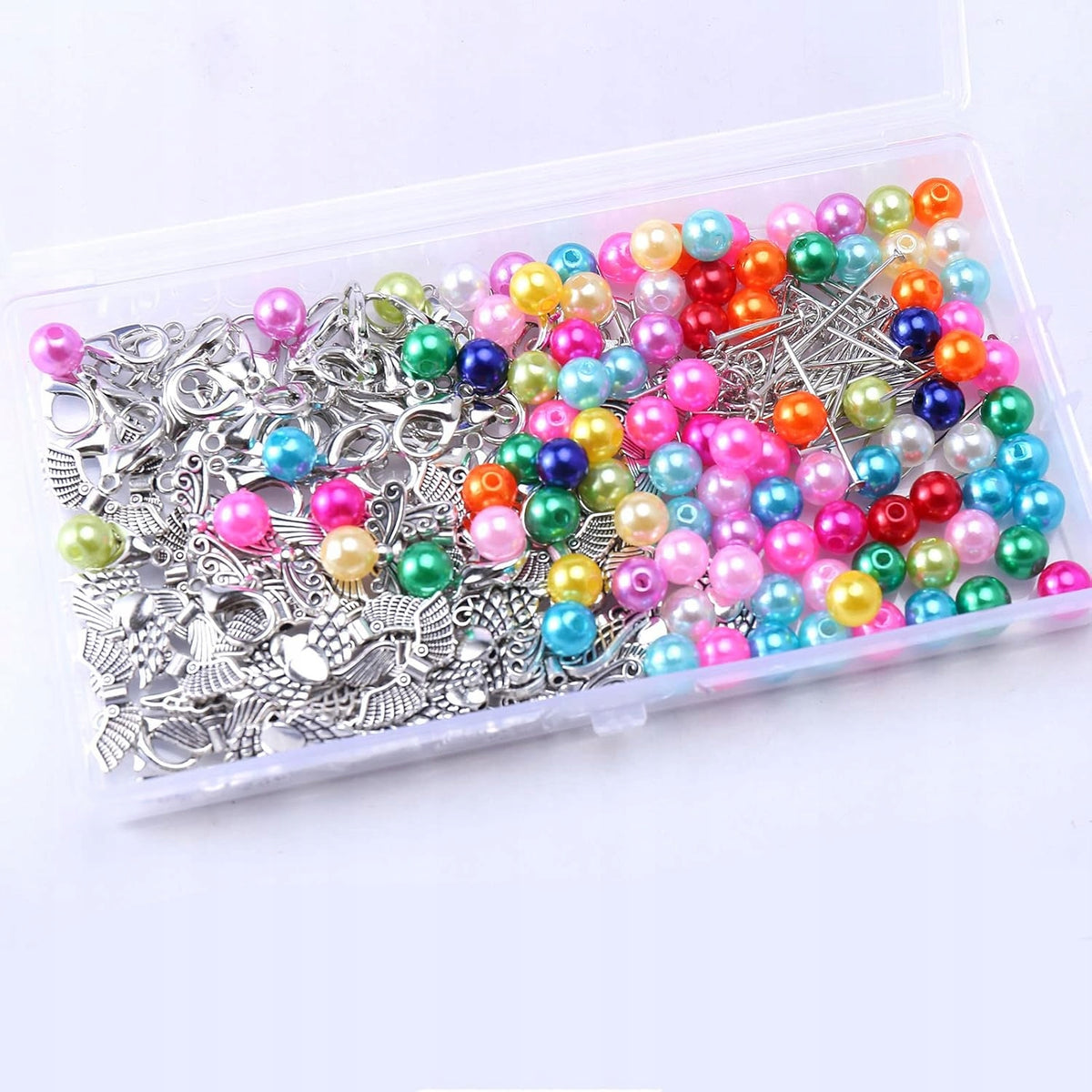 TO SET OF 50 ANGELS BEADED KEYCHAINS PENDANTS DIY Manufacturer code 5908107803539
