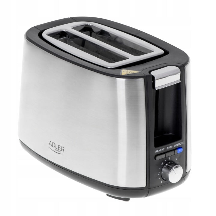 TOASTER AD 3214 ADLER SANDWICH TOASTER 2 TOAST Power rating 900 W