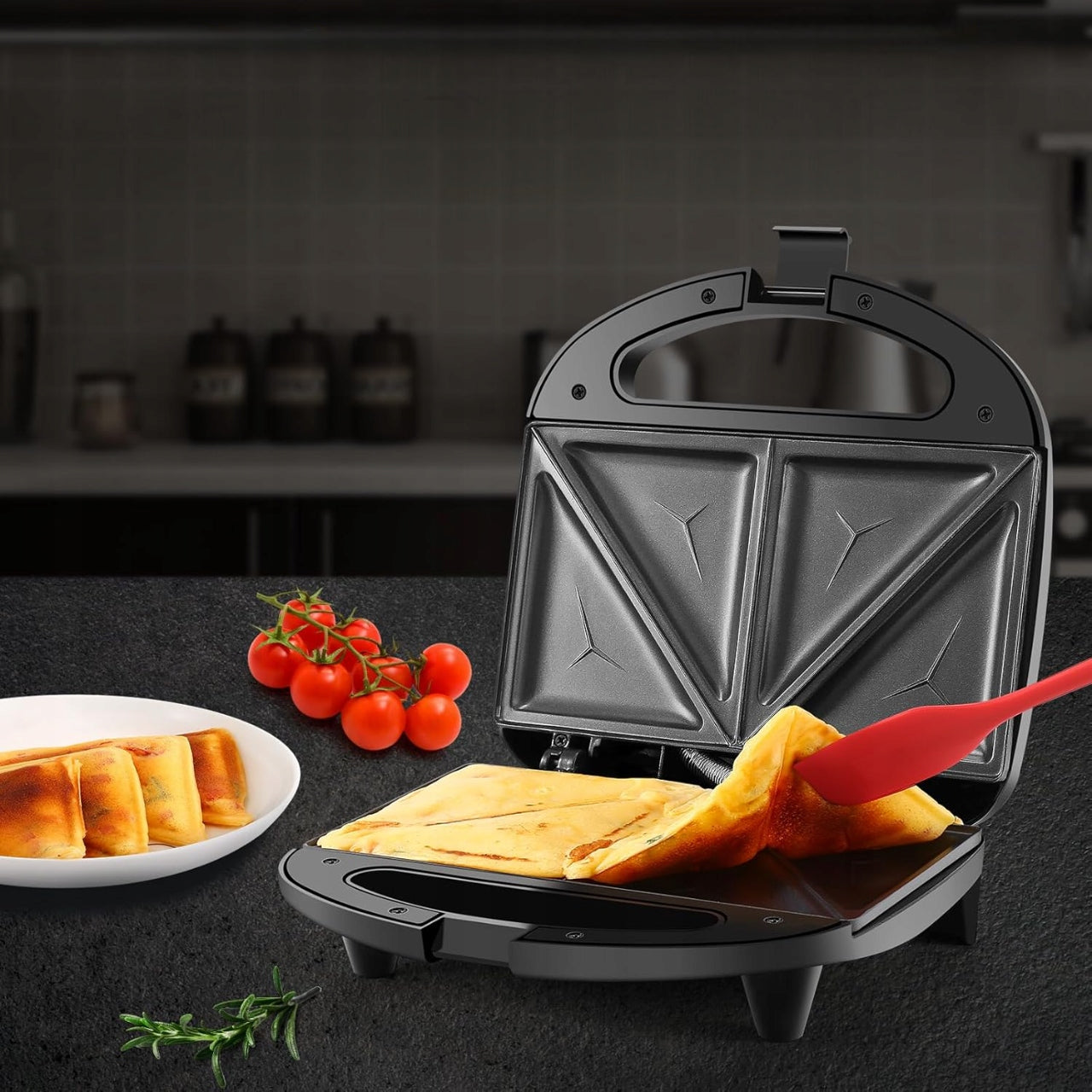 TOASTER FOR SANDWICHES TOAST GRILL NON-STICK COATING Manufacturer code LXOK2