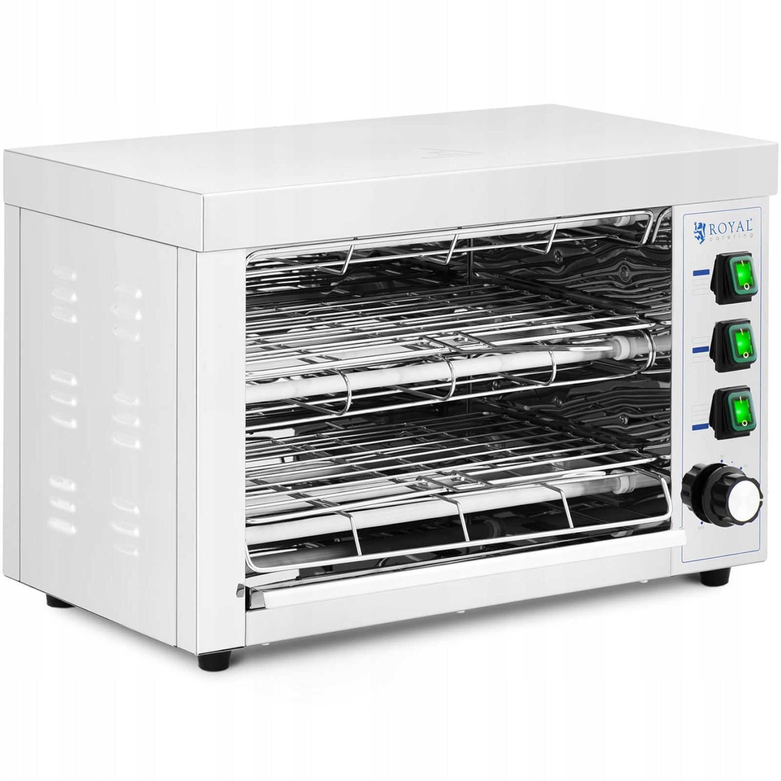 TOASTER GASTRONOMIC SALAMANDER 3250W 50-300C STAINLESS STEEL 230V TO ZA Brand Royal Catering