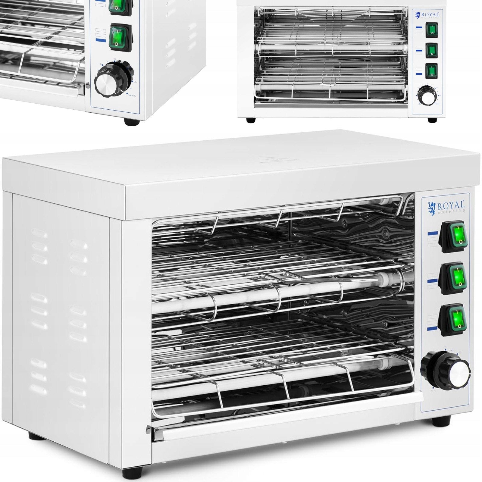 TOASTER GASTRONOMIC SALAMANDER 3250W 50-300C STAINLESS STEEL 230V TO ZA