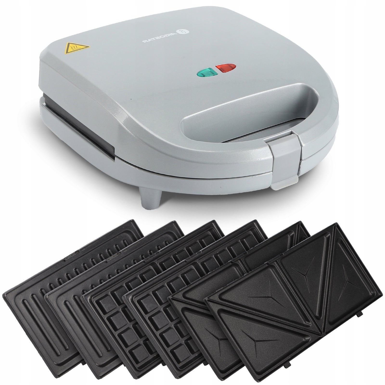 TOASTER GRILL WAFFLE IRON 3IN1 FOR TOAST SANDWICHES ELECTRIC TOASTER 750W Power rating 750 W