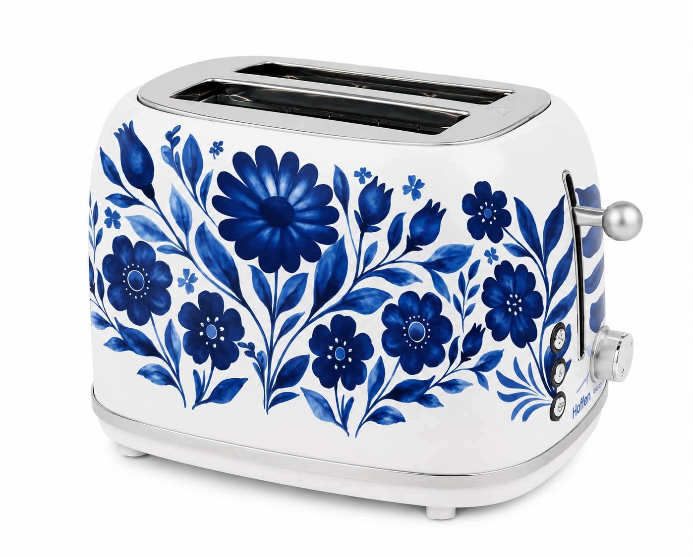 TOASTER HOFFEN FLOWERS TOASTER OVEN WHITE 815W NEW