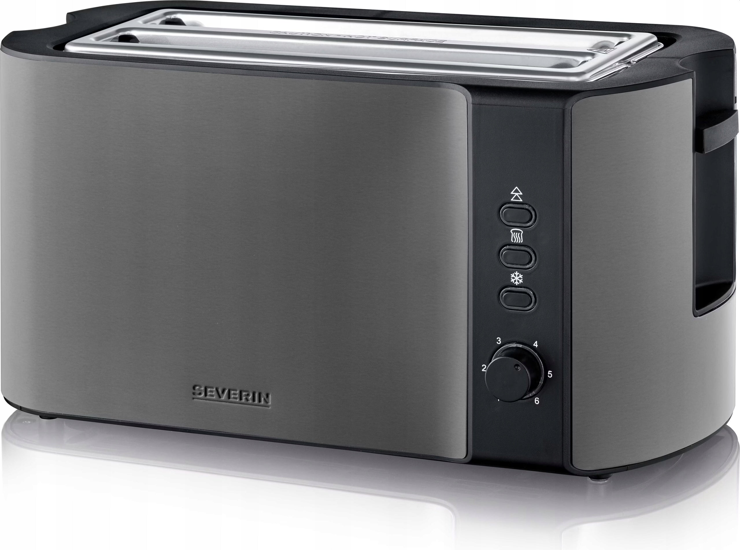 TOASTER LONG HOLE 1400W 4 TOAST GRATE DEFROSTING SEVERIN AT9341 Power rating 1400 W