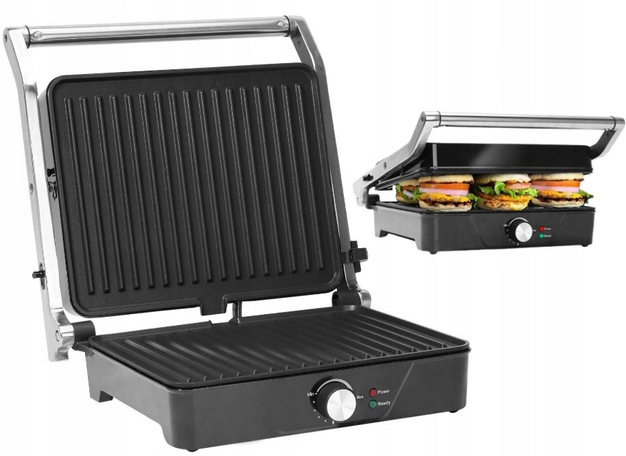 TOASTER OVEN ELECTRIC GRILL ALONE 2000W FOLDING FOR PANINI SANDWICHES