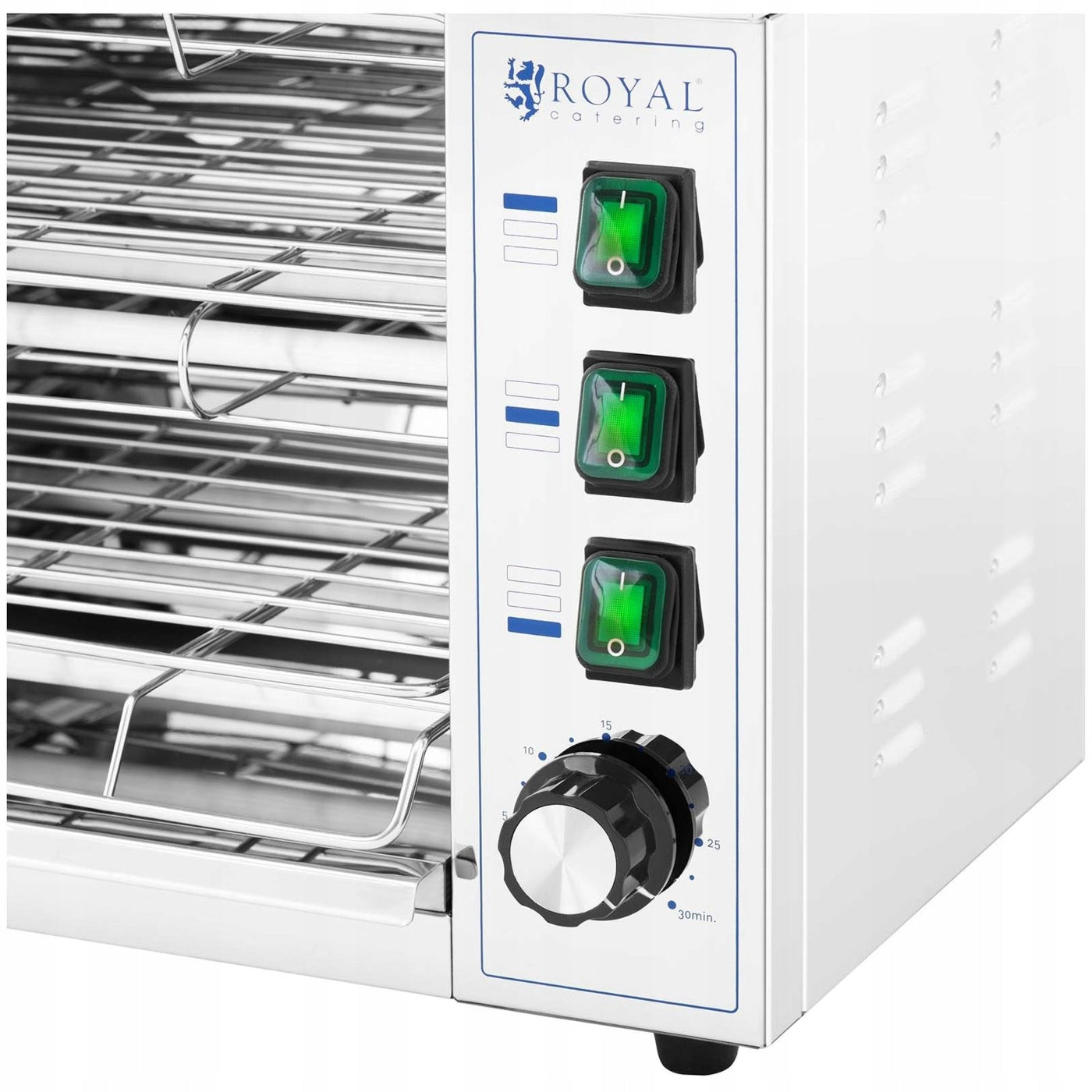 TOASTER OVEN TOASTER 3250W 3 HEATERS 50-300°C Brand Royal Catering