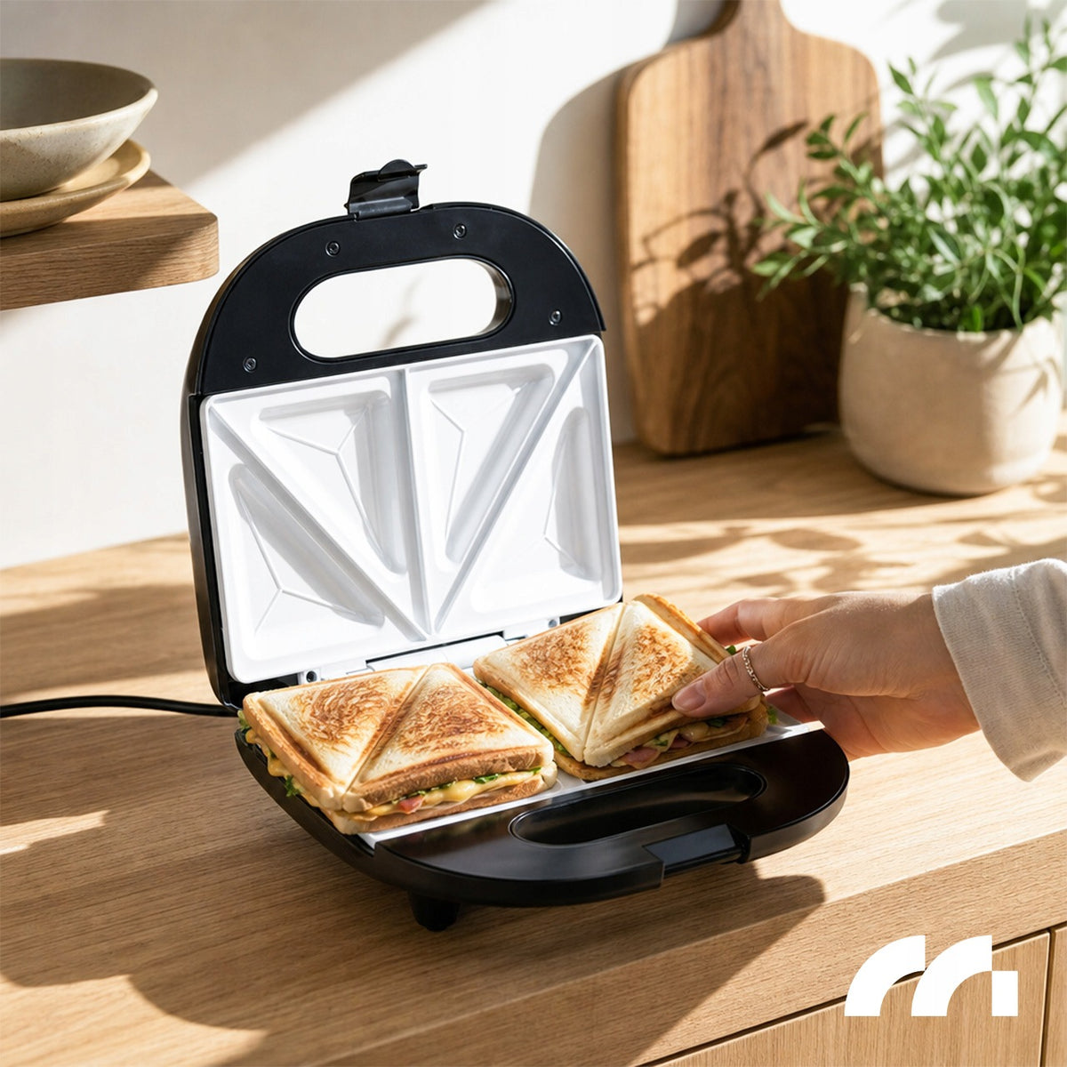 TOASTER SANDWICH NON-STICK CERAMIC COATING Packaging status original