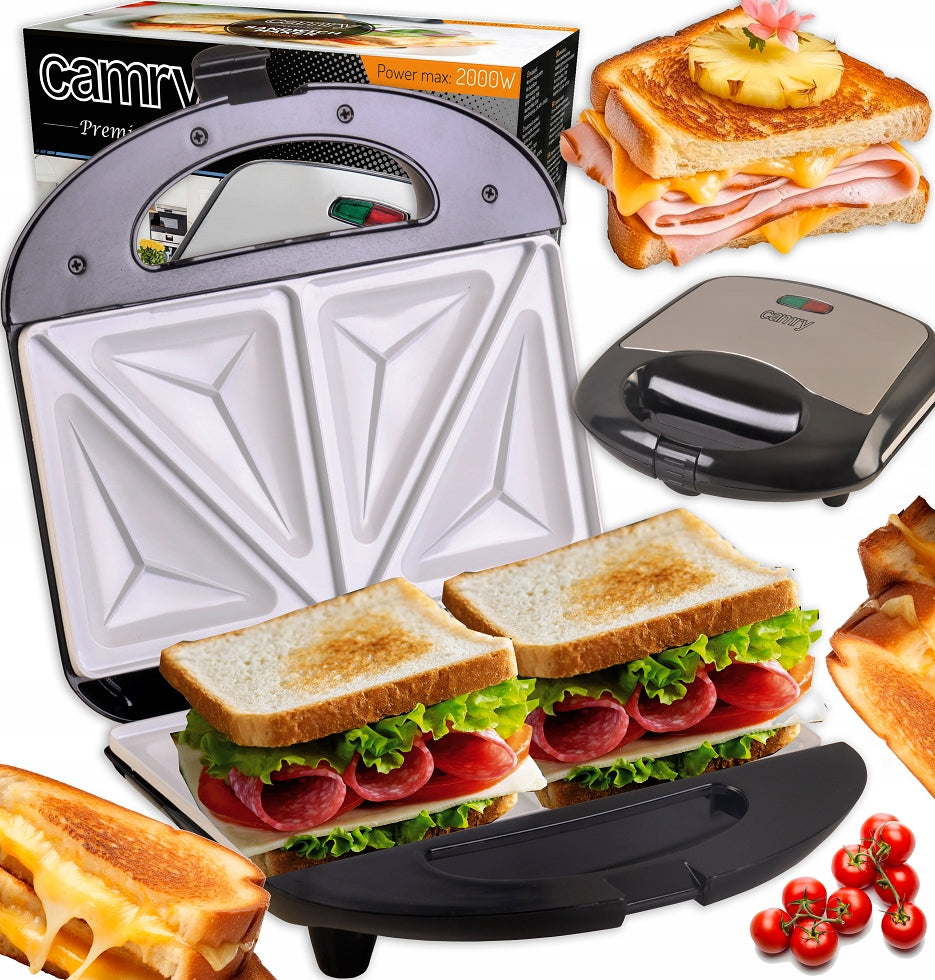 TOASTER SANDWICH QUICK CROUTONS CERAMIC NON-STICK COATING