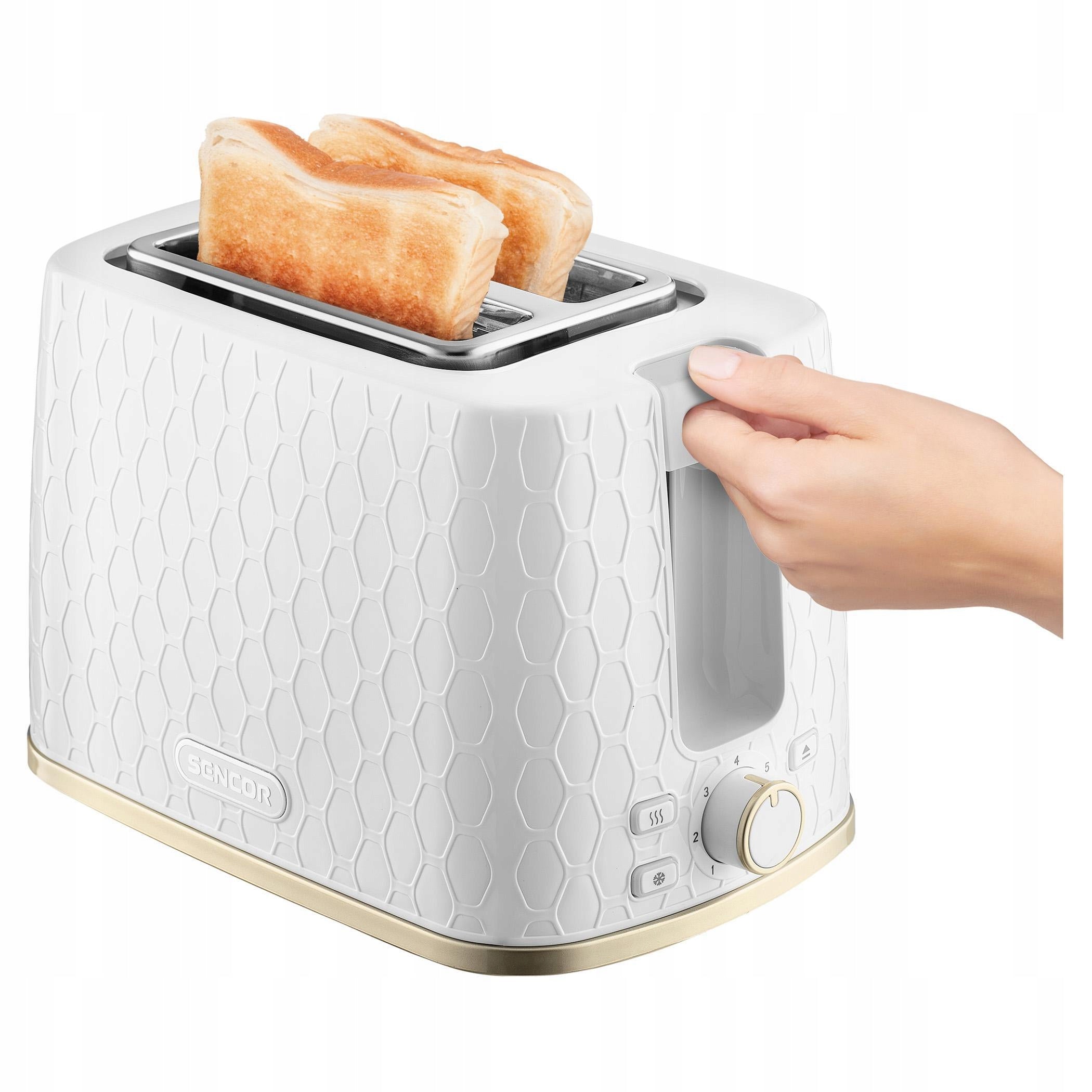 TOASTER SENCOR STS 7200WH White 930W 7 levels of power regulation Brand Sencor