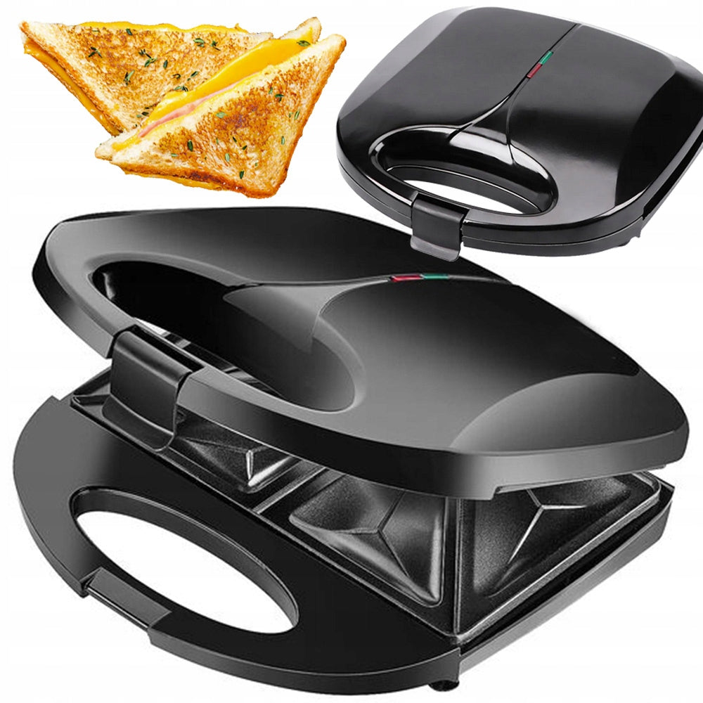 TOASTER TOAST SANDWICH TOASTER 750W SANDWICH DOUBLE BLACK