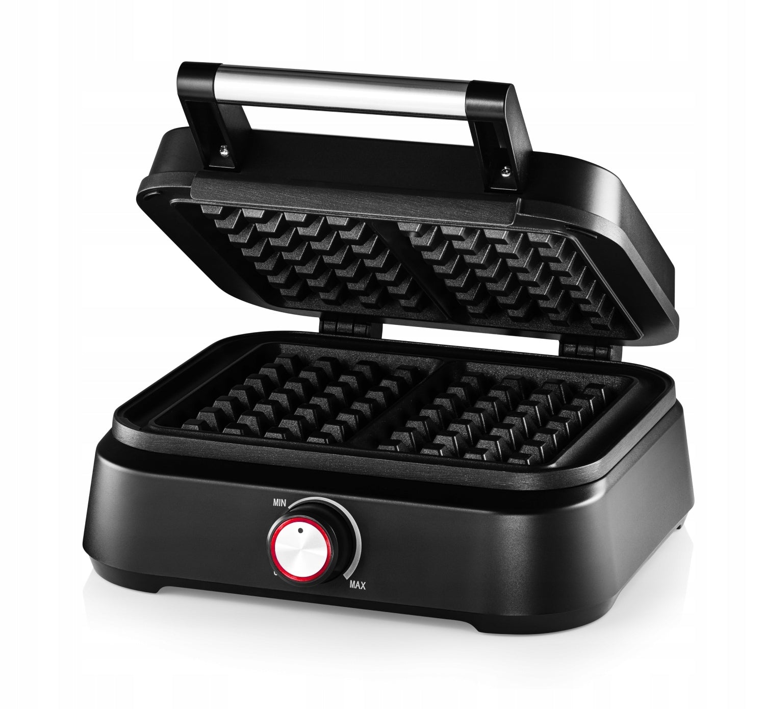 TOASTER WAFFLE MAKER 2 LARGE CRISPY XXL WAFFLES POWER MARBLE COATING Packaging status original