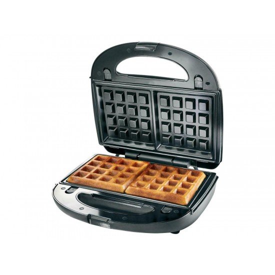 TOASTER WAFFLE MAKER GRILL 3IN1 PANINI SANDWICH TOASTER