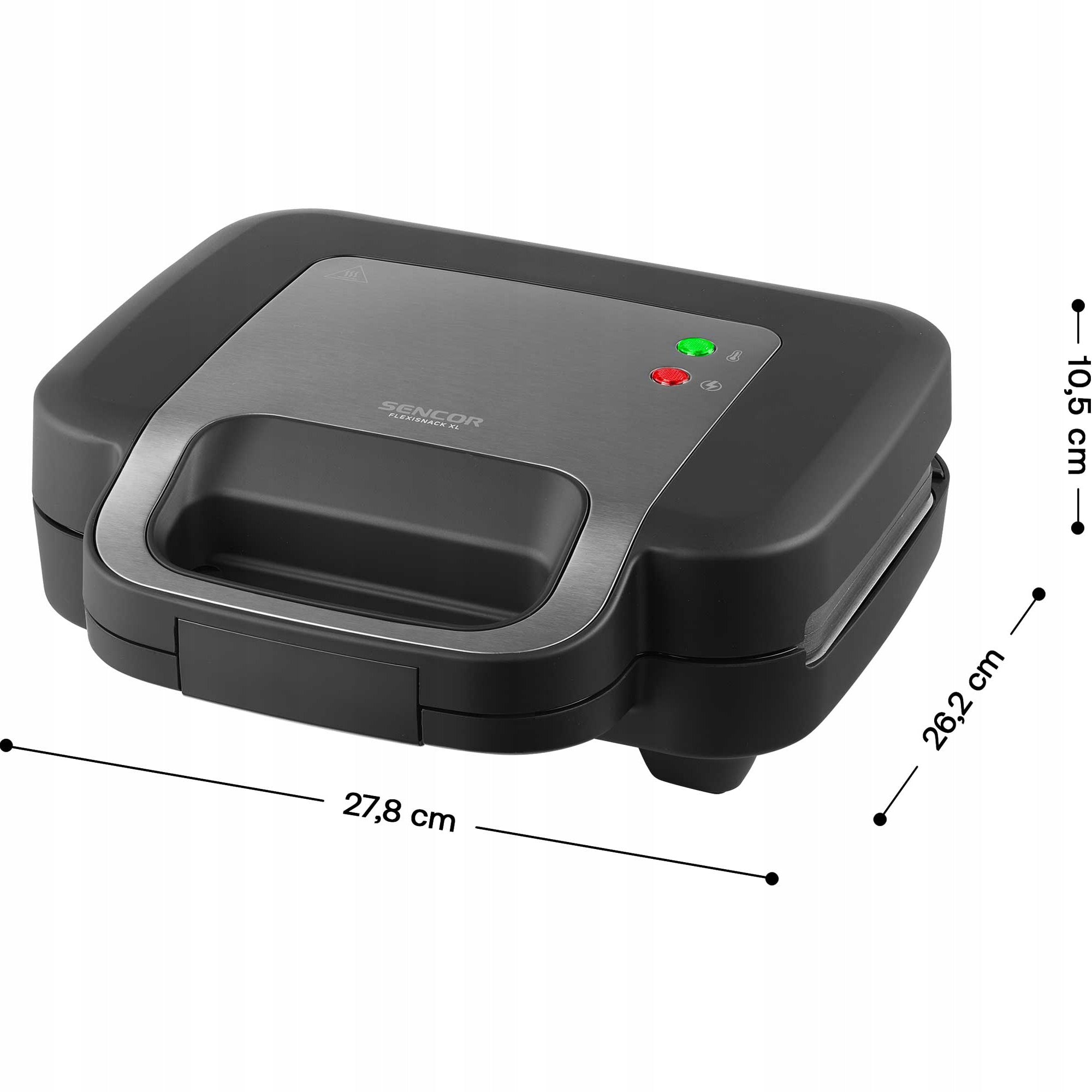 TOASTER sandwich maker 6in1 Sencor SSM 9860BK Power 1000W Waffle Iron Packaging status original