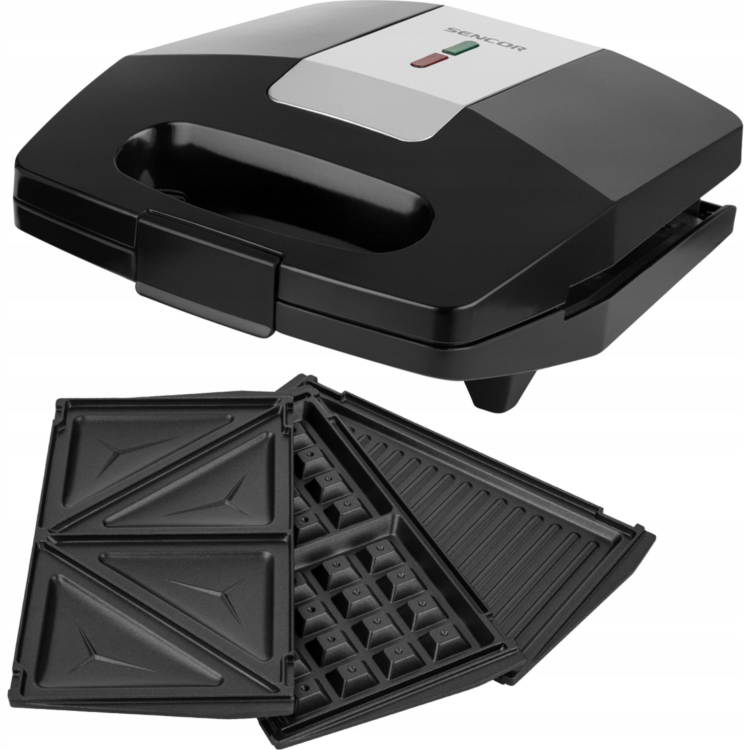 TOASTER sandwich toaster 3in1 700W VARIOUS COOKTOPS Sencor SSM 9410SS