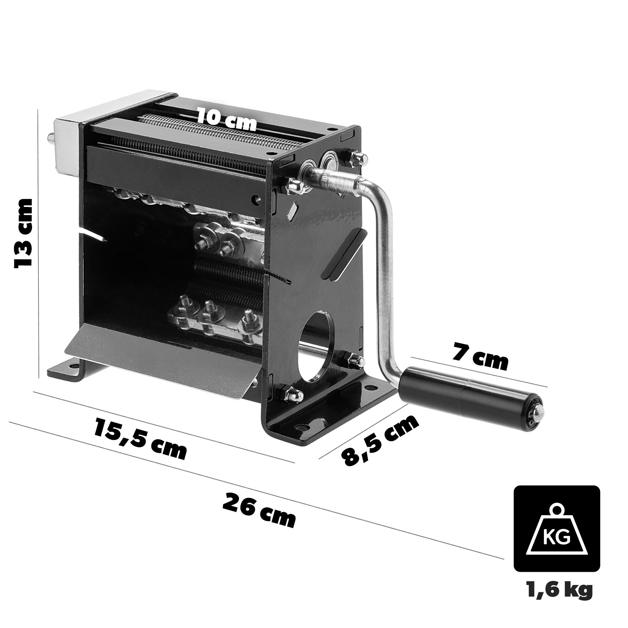 TOBACCO LEAF CUTTING MACHINE HERBS 0,8mm CUTTING HANDHELD STAINLESS STEEL Manufacturer code K17482