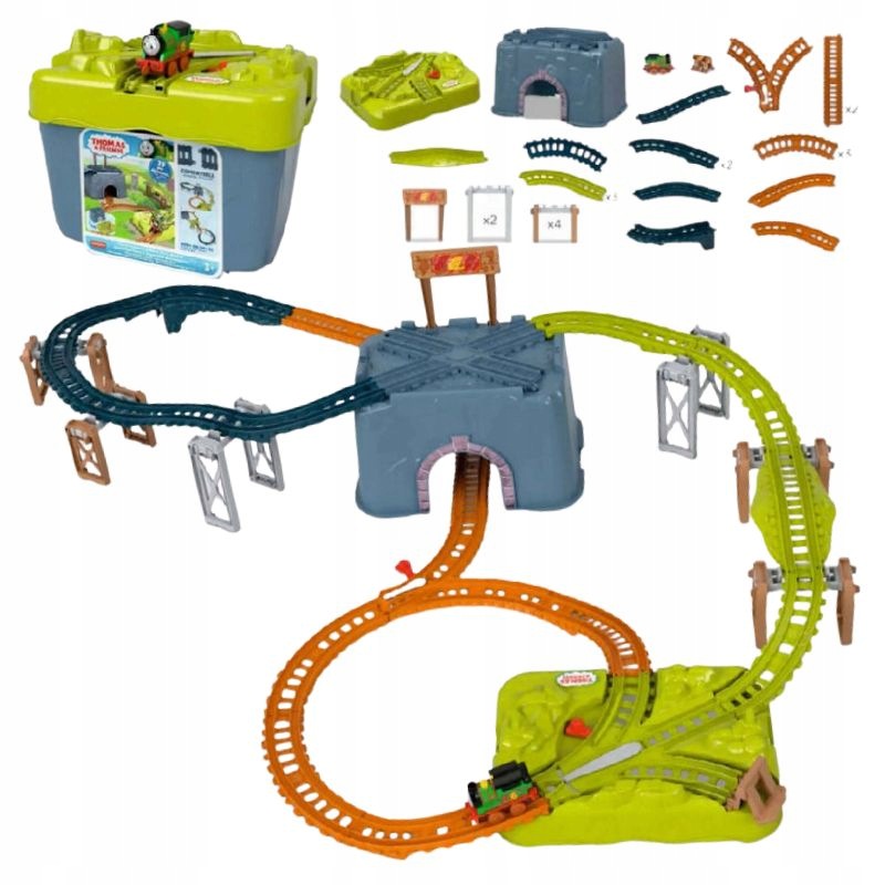 TOMEK AND FRIENDS TRACK FOR CHILDREN QUEUE TRAIN TRACKS ACCESSORIES SET