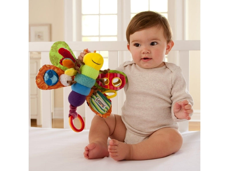 TOMY SENSORY PENDANT BUTTERFLY FREDDIE toy for baby +0m Brand TOMY
