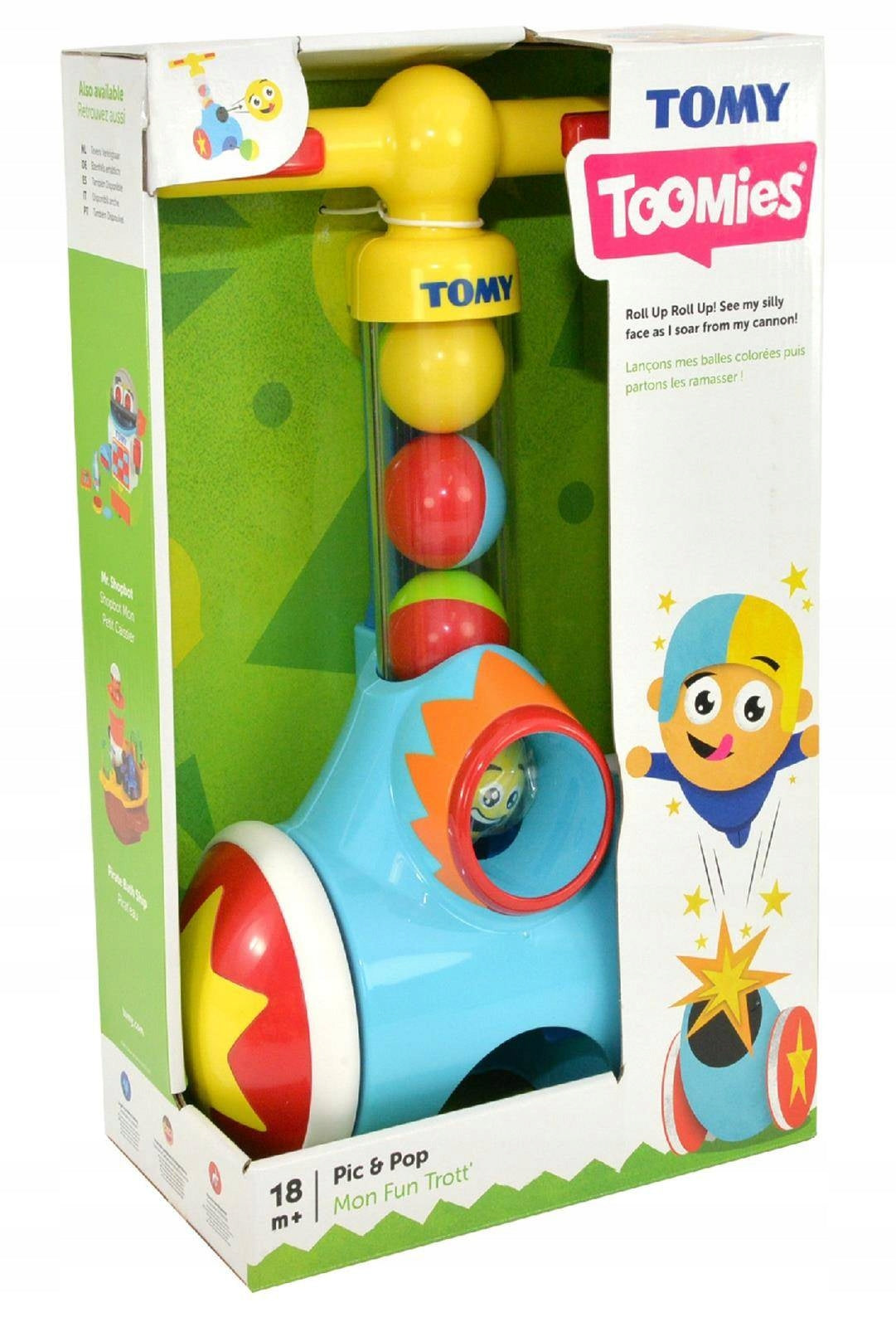 TOMY TOOMIES Collector Ball Launcher Pusher Ride-On