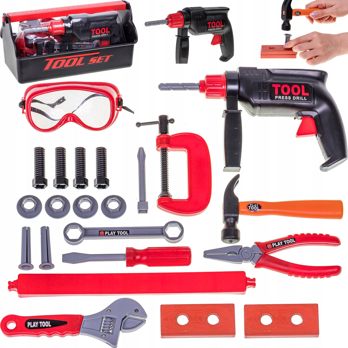 TOOL BOX FOR CHILDREN TOOL SET Brand no brand