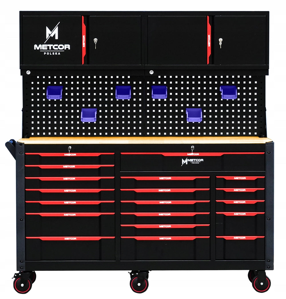 TOOL CABINET WORKBENCH FURNITURE TOOL BOARD SET METCOR Manufacturer code CD911PLUSNARZĘDZIA