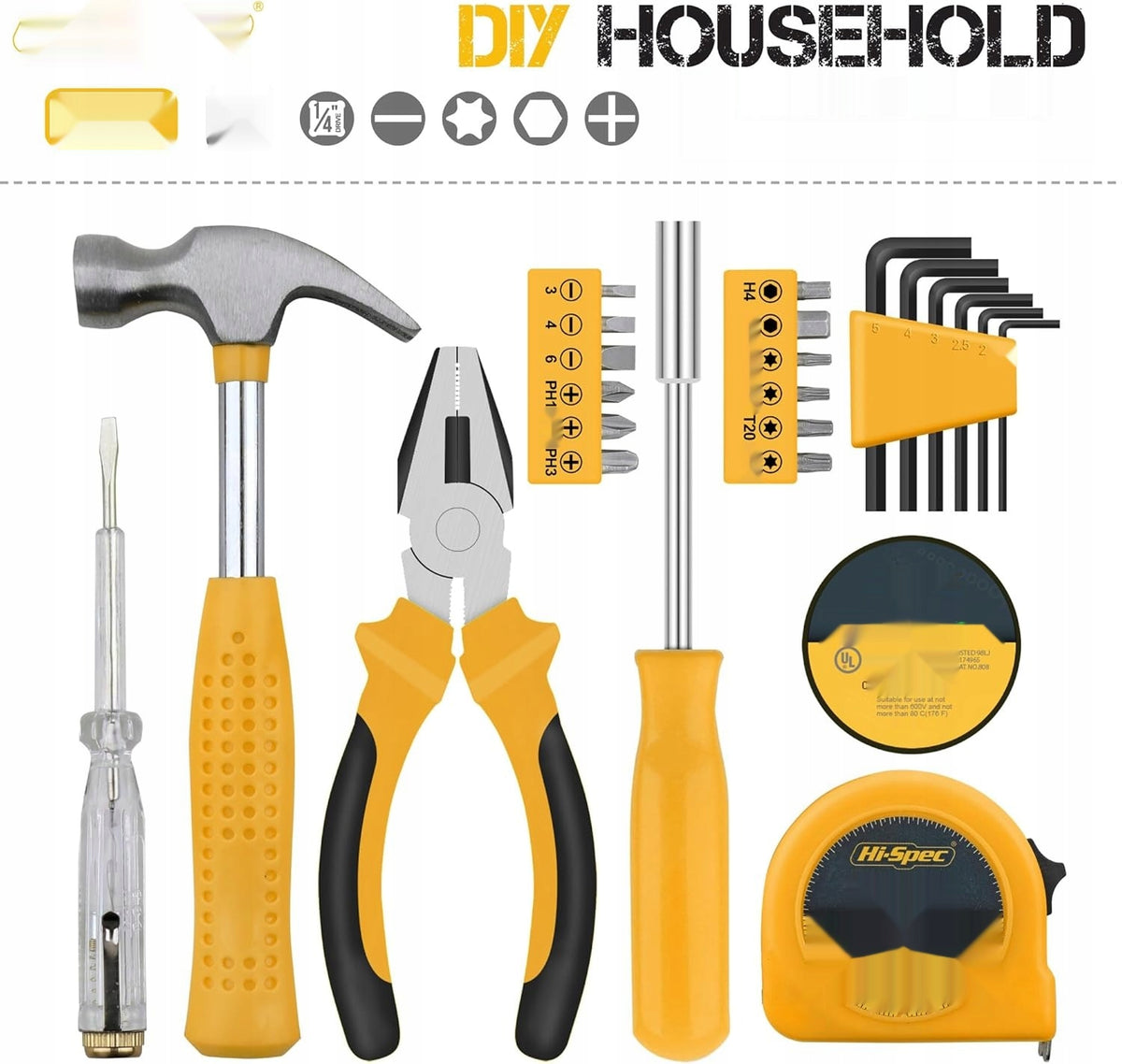 TOOL SET 24 EL HOME BOX HANDY GIFT DIY Brand no brand