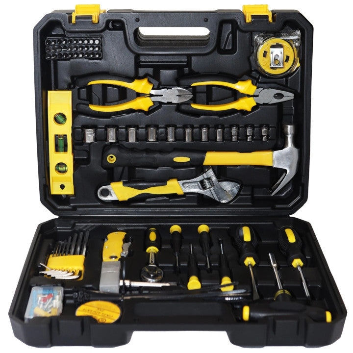 TOOL SET TOOL CASE WRENCHES SCREWDRIVERS BITS 111 ELEMENTS Brand no brand