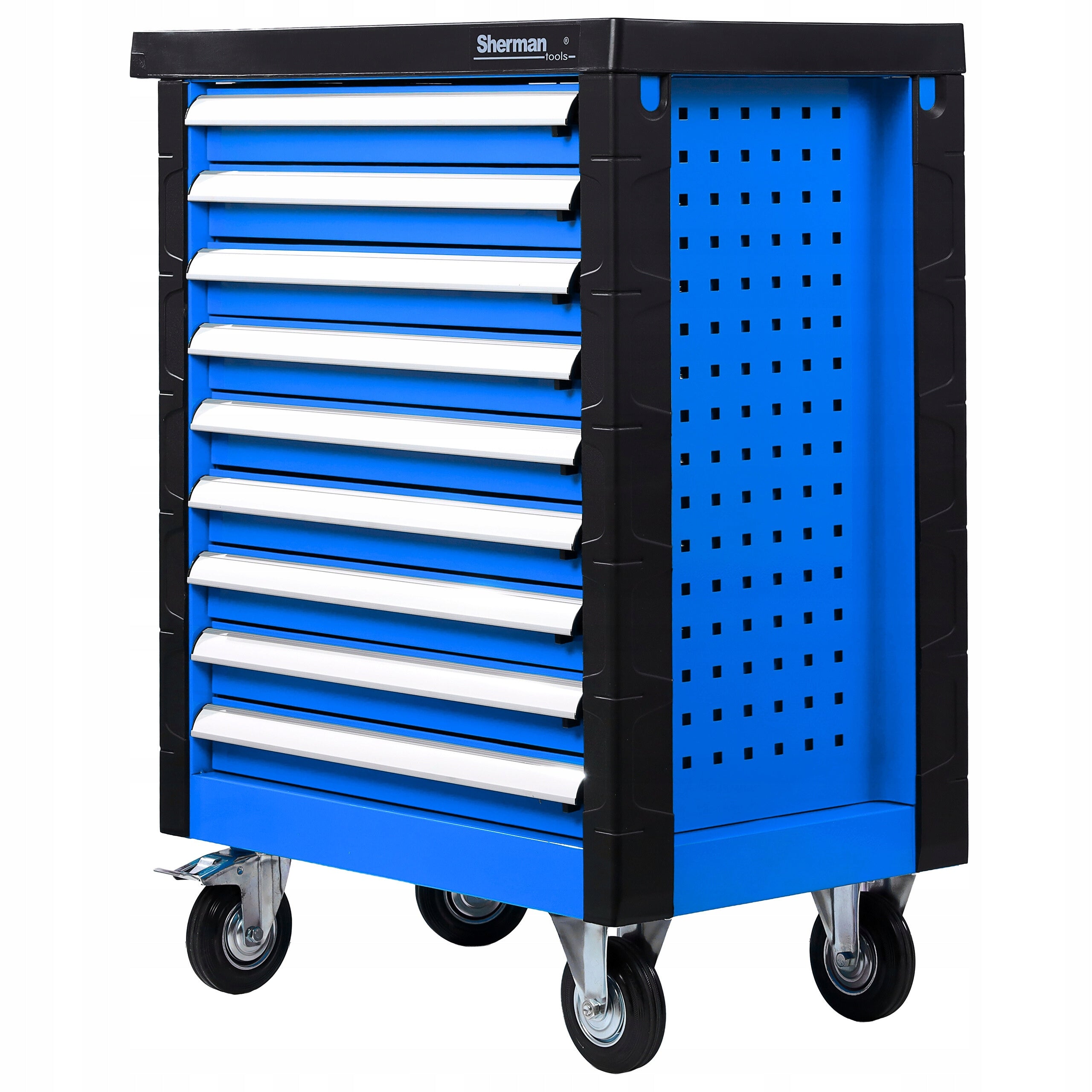 TOOL TROLLEY WORKSHOP CABINET on wheels Sherman - 9 drawers Manufacturer code 7811565