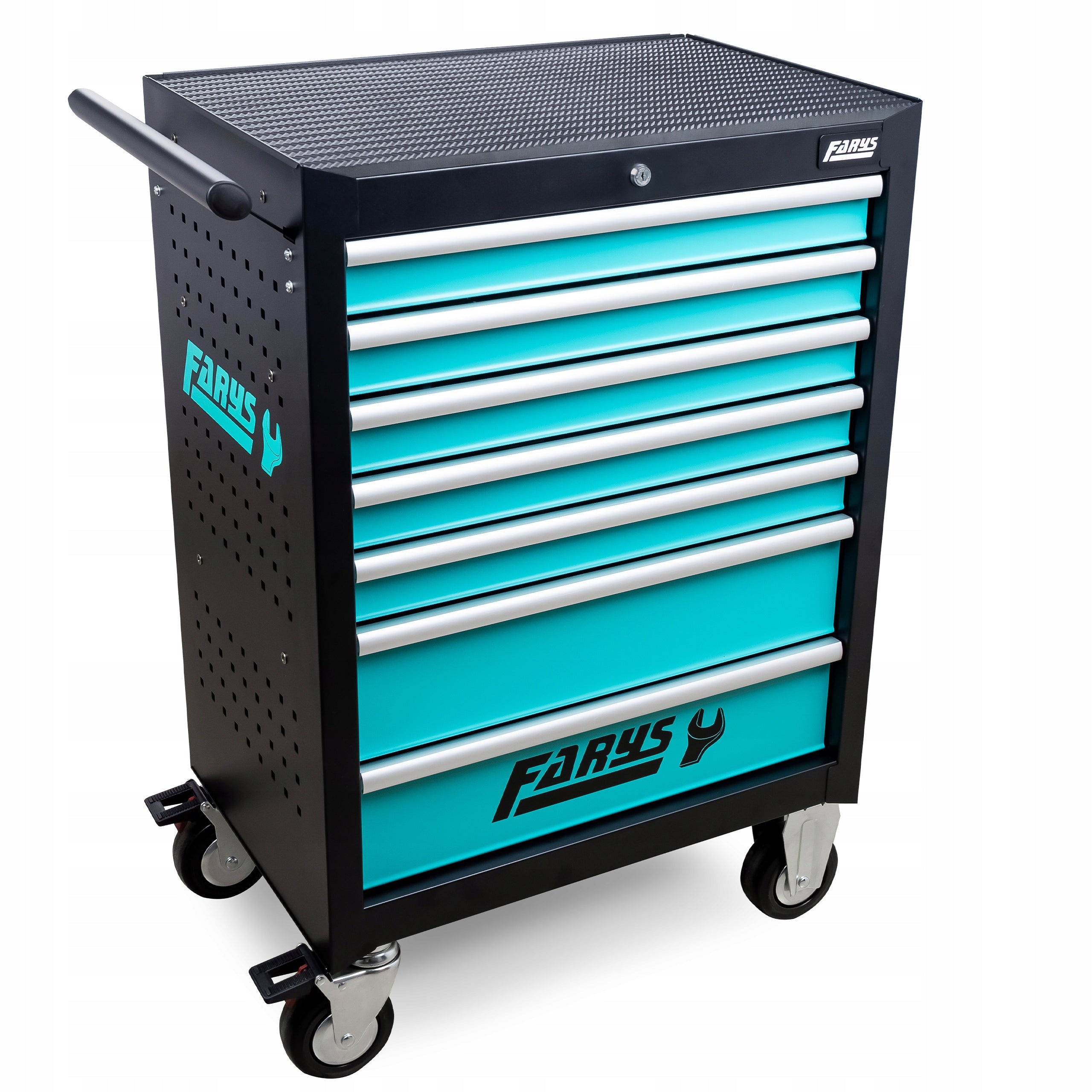TOOL WORKSHOP TROLLEY ON WHEELS MOBILE SERVICE CABINET FR4045 EAN (GTIN) 5907781835973