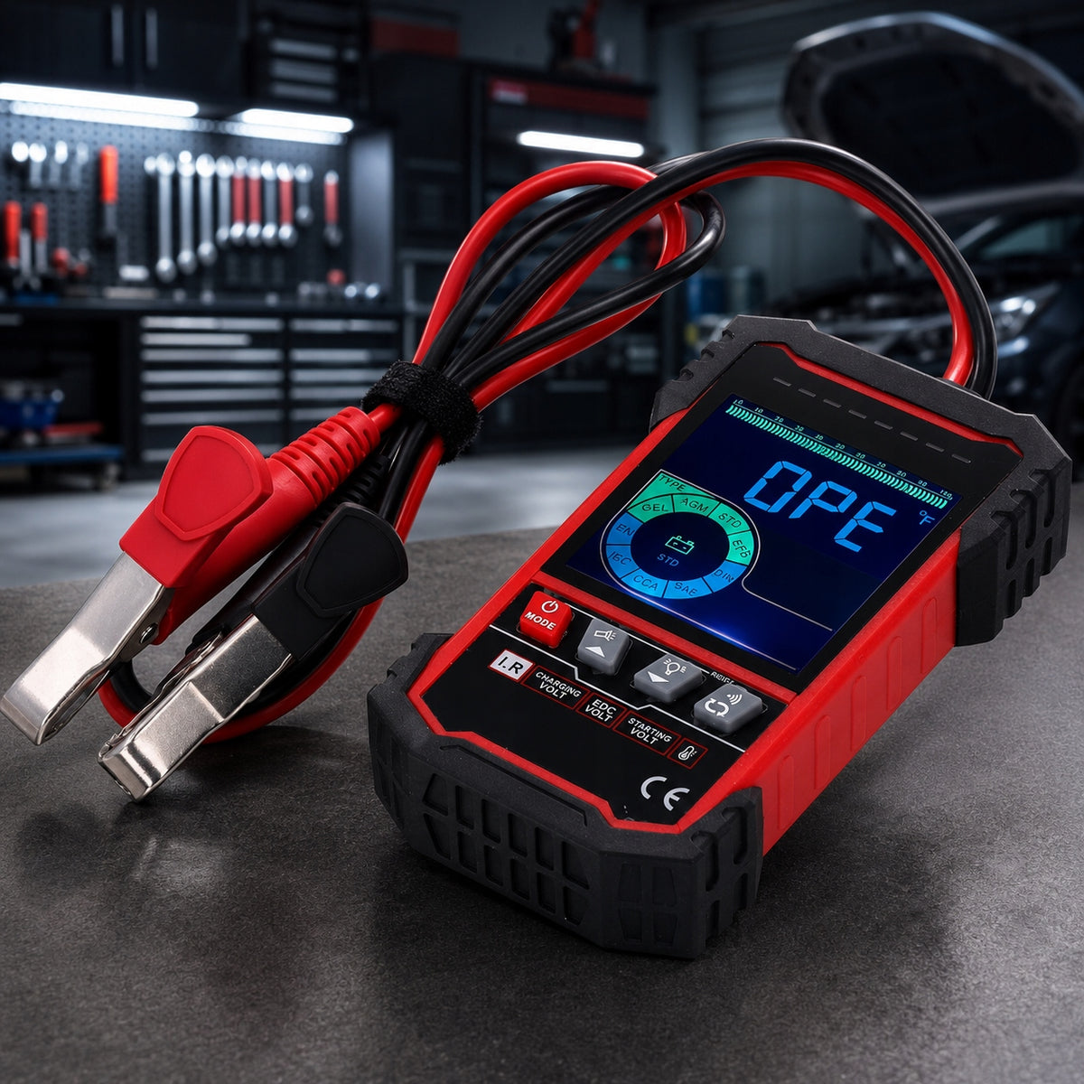 TOOLTOP Car Battery Tester 12V 24V ET2202 Brand TOOLTOP