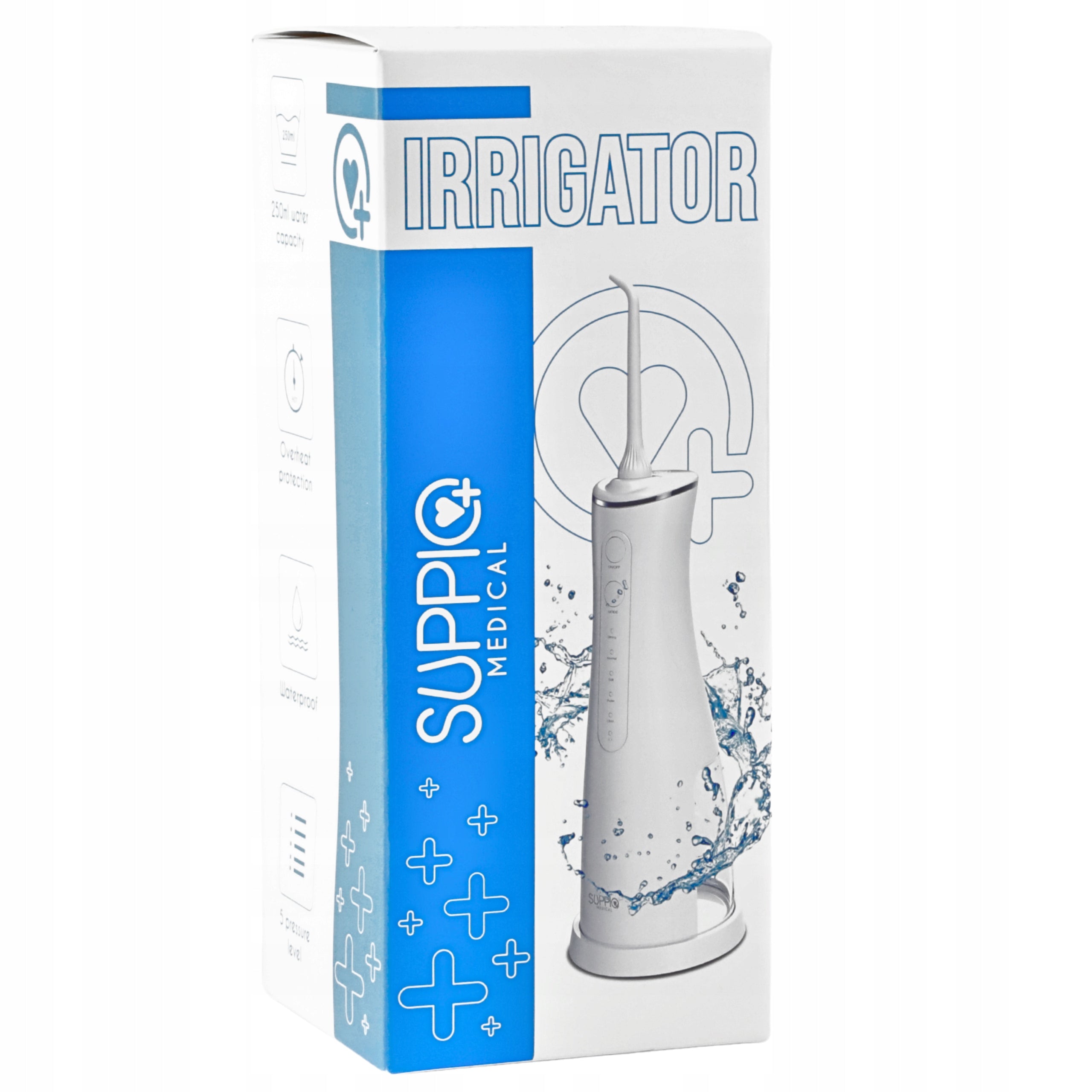 TOOTH IRRIGATOR 5 MODES 4 NOZZLES WIRELESS STRONG ELEGANT IRRIGATOR Kind wireless