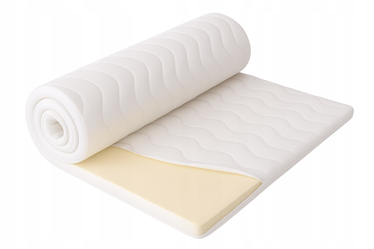 TOP Mattress foam topper couch cover sofa bed BASIC 120x200 Brand Wernight