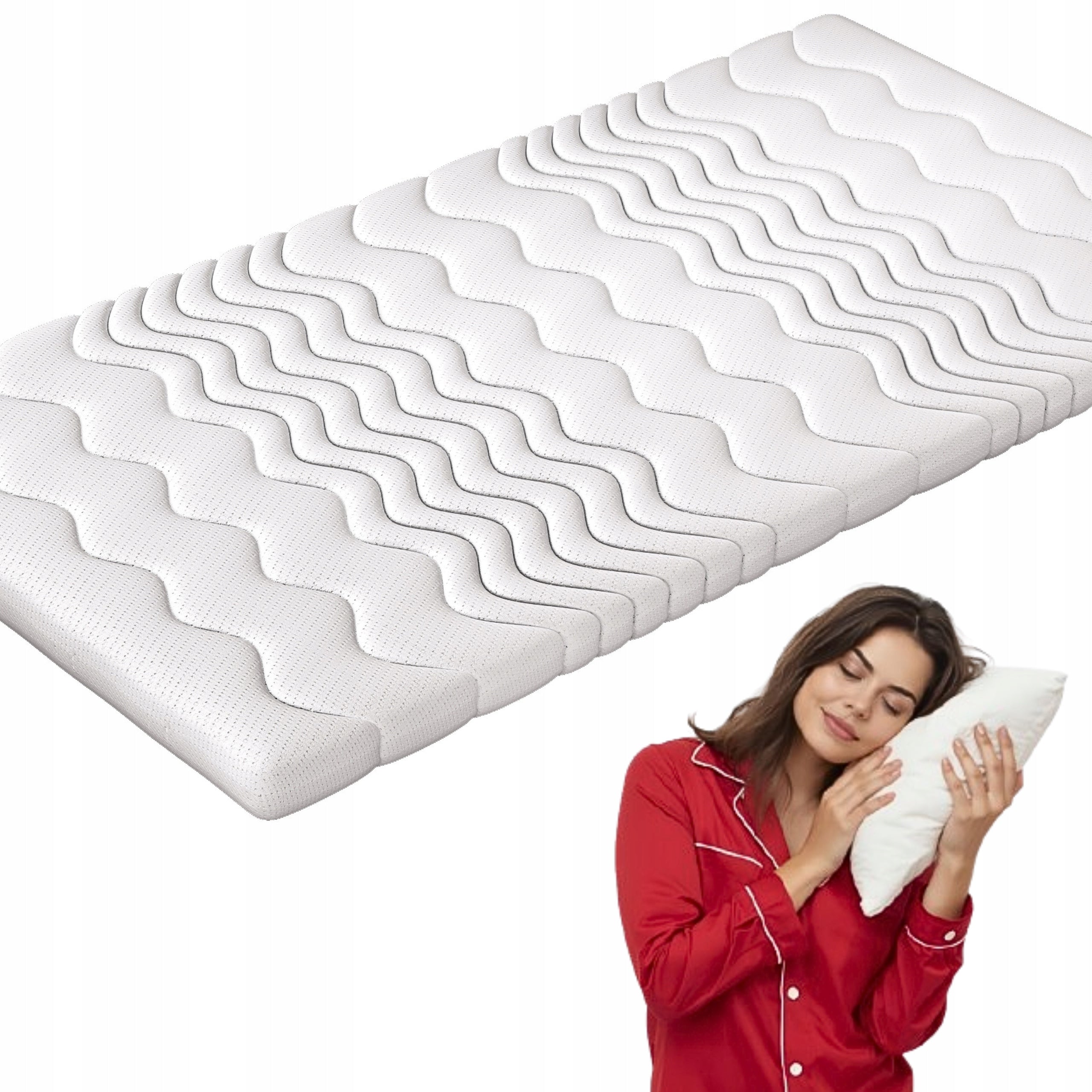 TOP Mattress foam topper couch cover sofa bed BASIC 70x200 Mattress length 200 cm