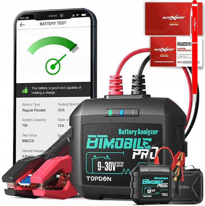 TOPDON BTMOBILE PROS BATTERY TESTER