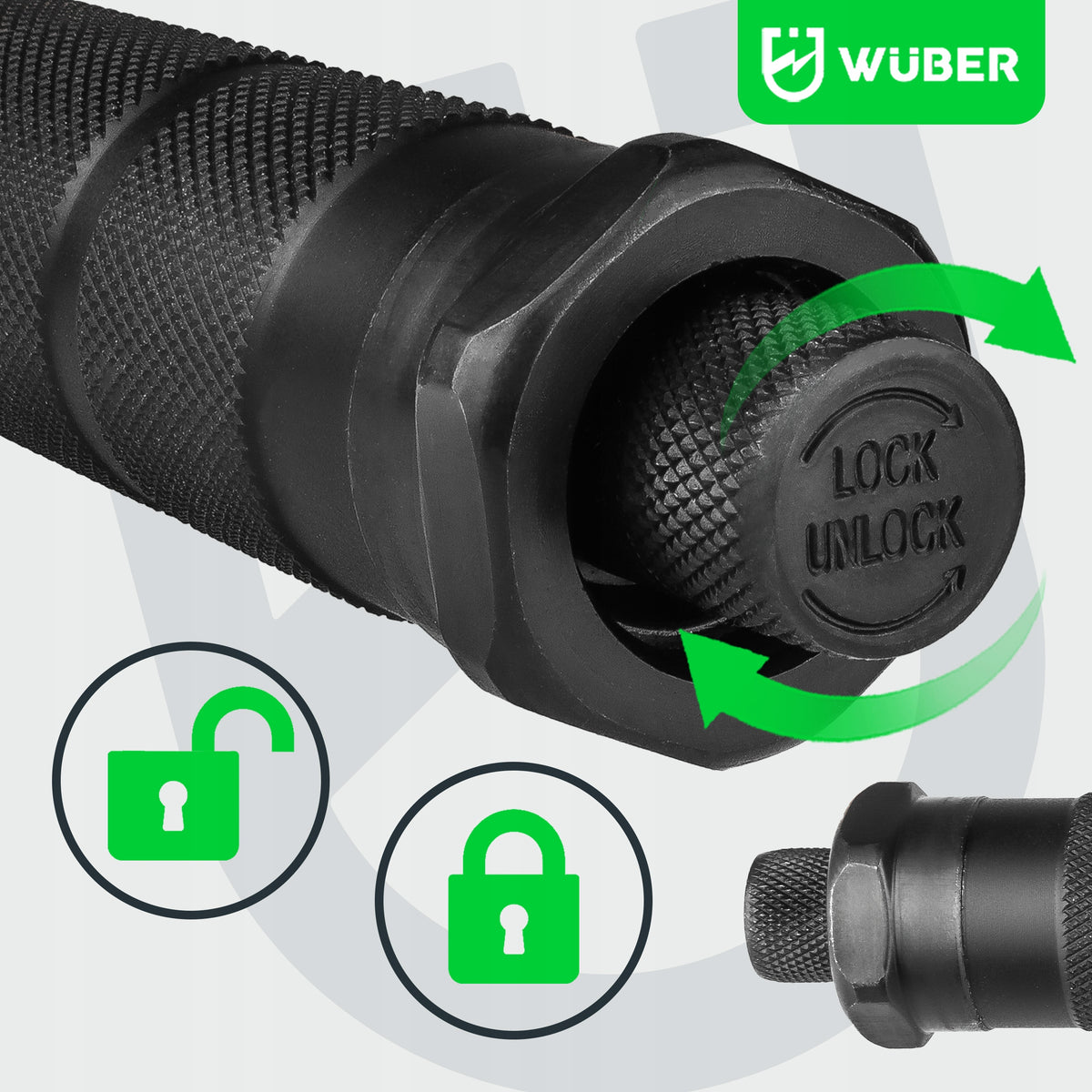 TORQUE WRENCH 1/4" 2-24NM CASE WITH CR-V LOCK COMPLIANCE ISO 6789 Manufacturer code W46009V3 WUBER KLUCZ DYNAMOMETRYCZNY