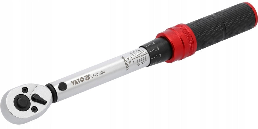 TORQUE WRENCH 1/4" 5-25NM YATO YT-07670 Manufacturer code YT-07670