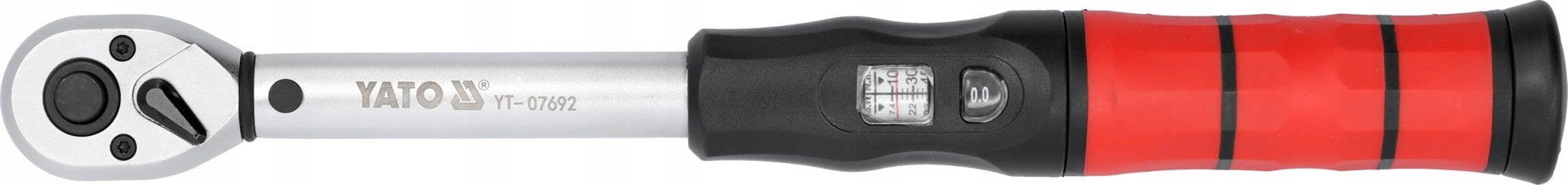 TORQUE WRENCH 3/8" 10-60NM with ergonomic handle YATO YT-07692 Brand Yato