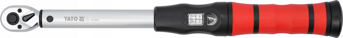 TORQUE WRENCH 3/8" 20-120Nm 425mm WITH SETTING WINDOW YATO Brand Yato