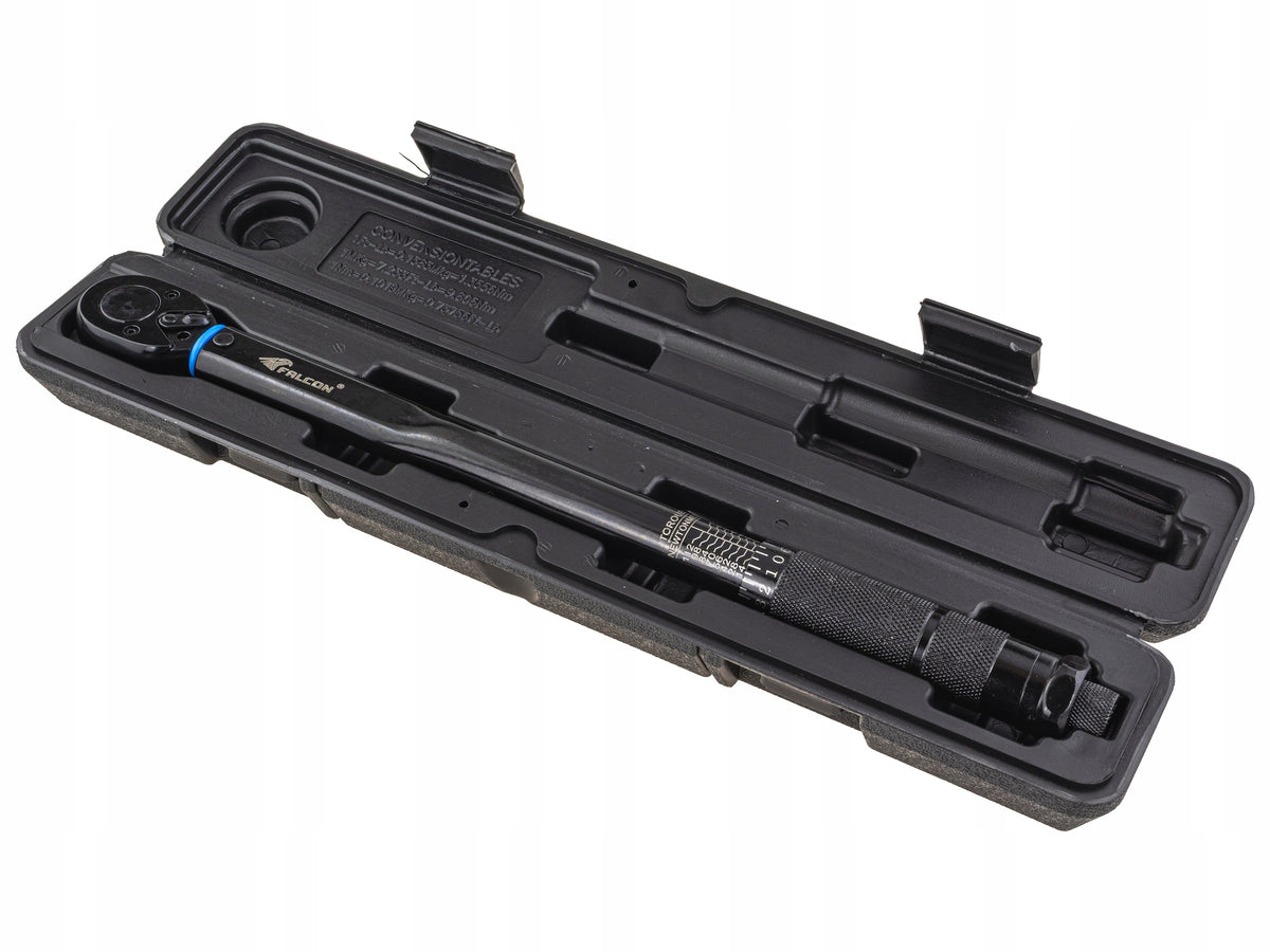 TORQUE WRENCH 3/8" 7-112NM WITH LOCK CR-V CALIBRATION CERTIFICATE Manufacturer code F07014