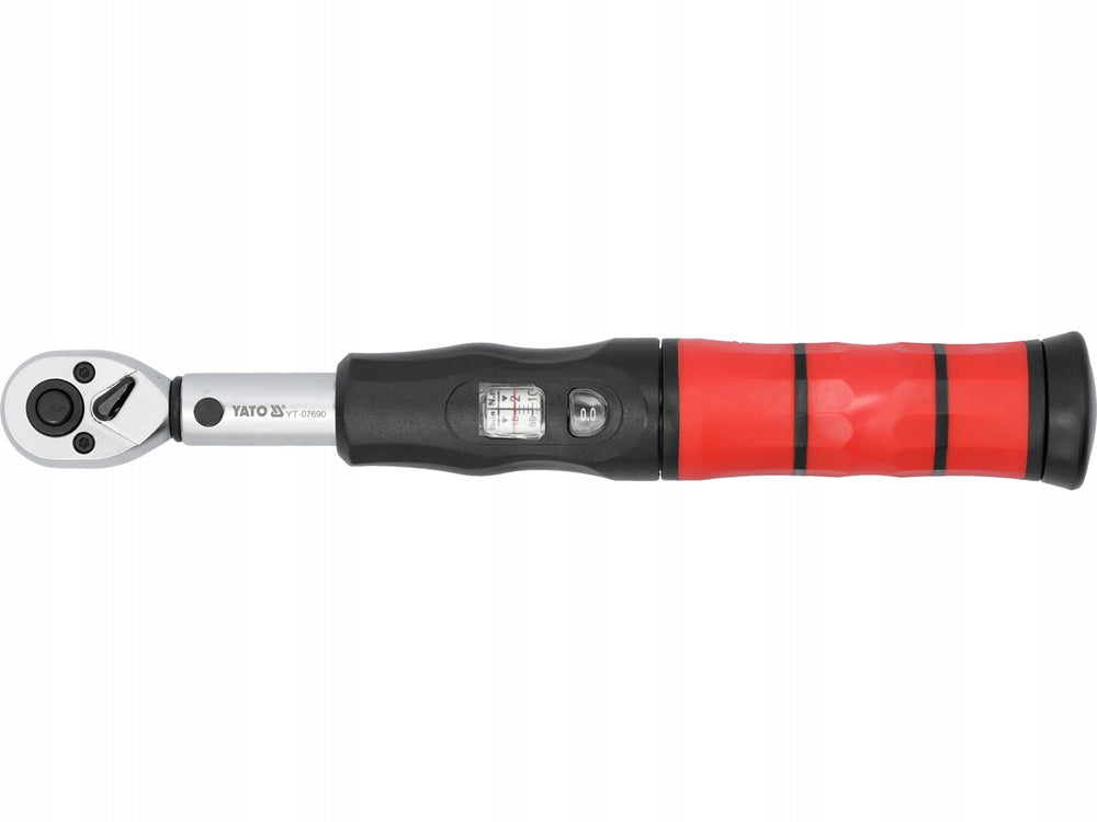 TORQUE WRENCH YATO 1/4" 2-26Nm 250mm YT-07690 CERTIFICATE Brand Yato