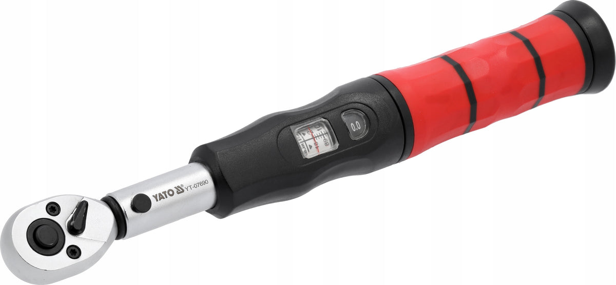 TORQUE WRENCH YATO 1/4" 2-26Nm 250mm YT-07690 CERTIFICATE Manufacturer code YT-07690