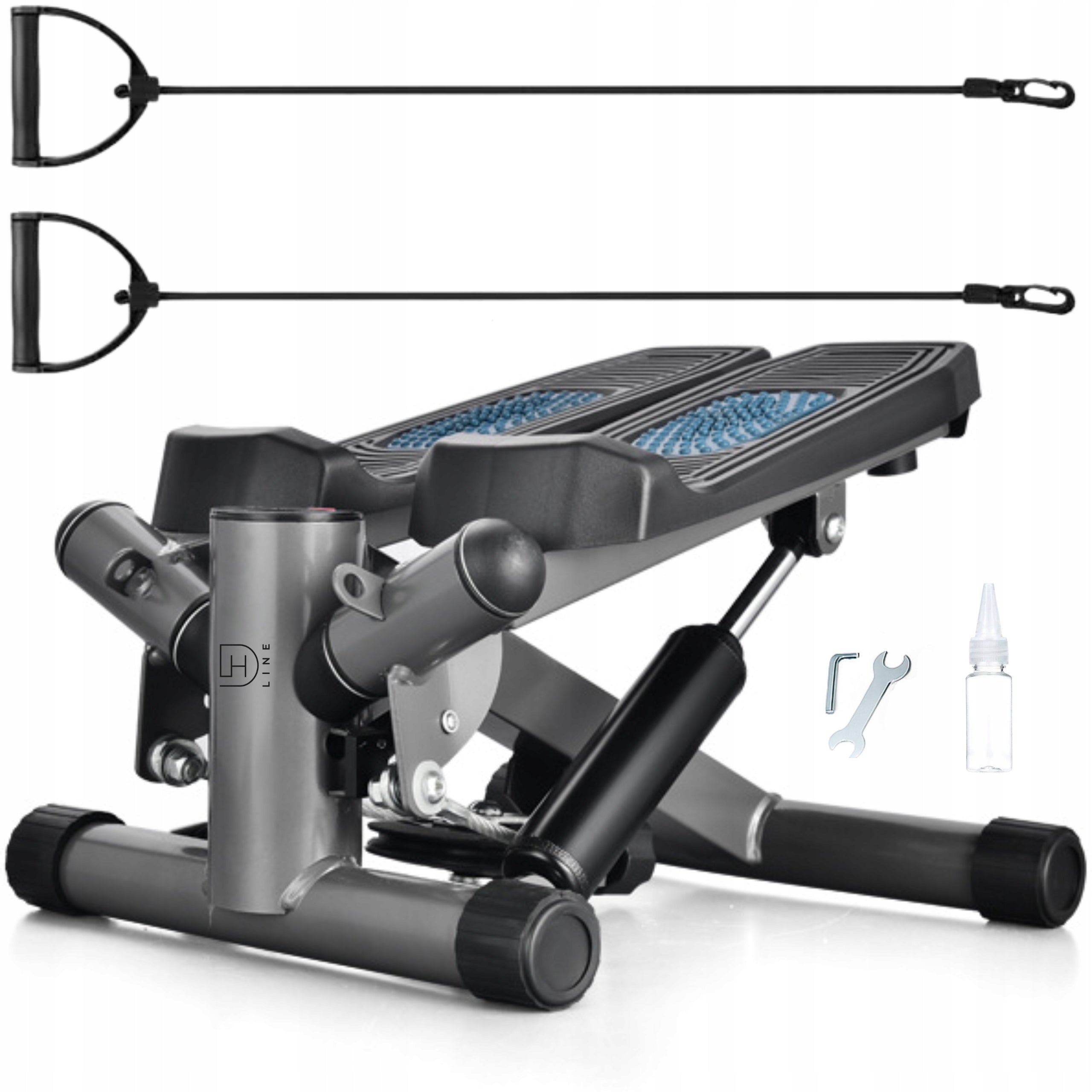 TORSION STEPPER FOR FITNESS EXERCISES STEP LCD COUNTER 2IN1 STAIRS + EXPANDERS Packaging status original