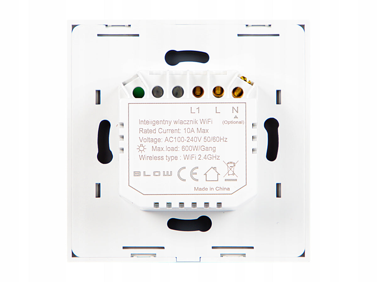 TOUCH SWITCH GLASS LIGHT FI60 LED WHITE WiFi Tuya SMART HOME LIFE EAN (GTIN) 5900804135777