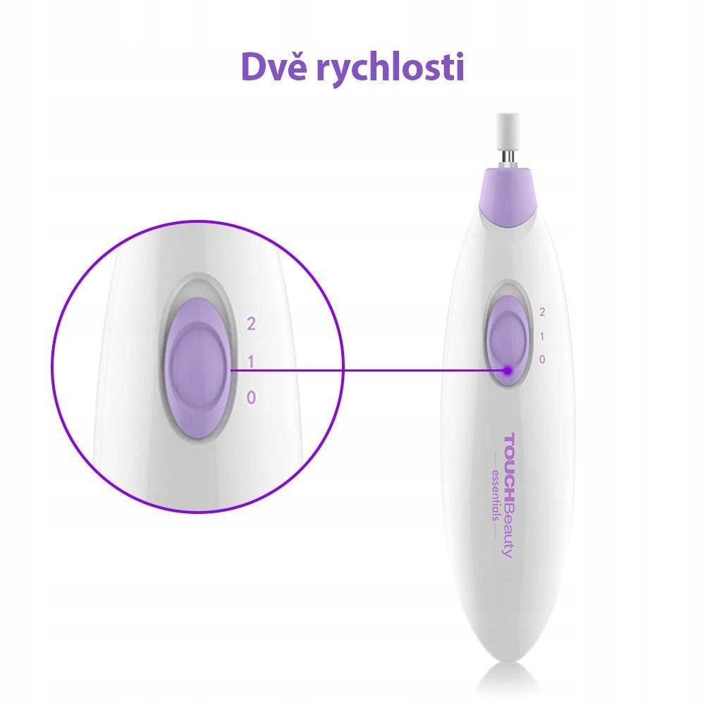 TOUCHBeauty 1039 Bruska na manikúru a pedikúru 5v1 Color white