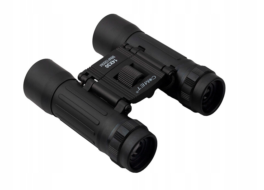 TOURIST BINOCULARS COMET 14X30 IDEAL FOR CHILDREN COMPACT + COVER Brand Comet