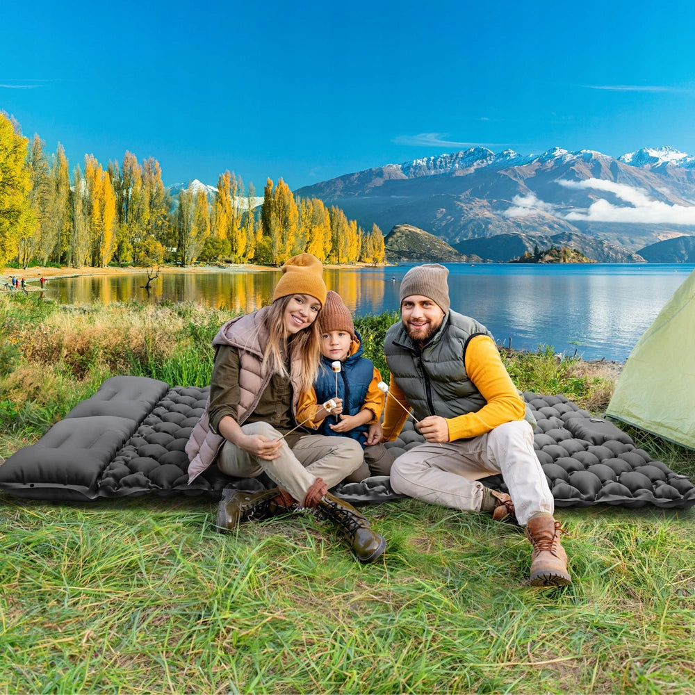 TOURIST MATTRESS INFLATABLE TENT MAT DOUBLE+REPAIR KIT Manufacturer code 112761