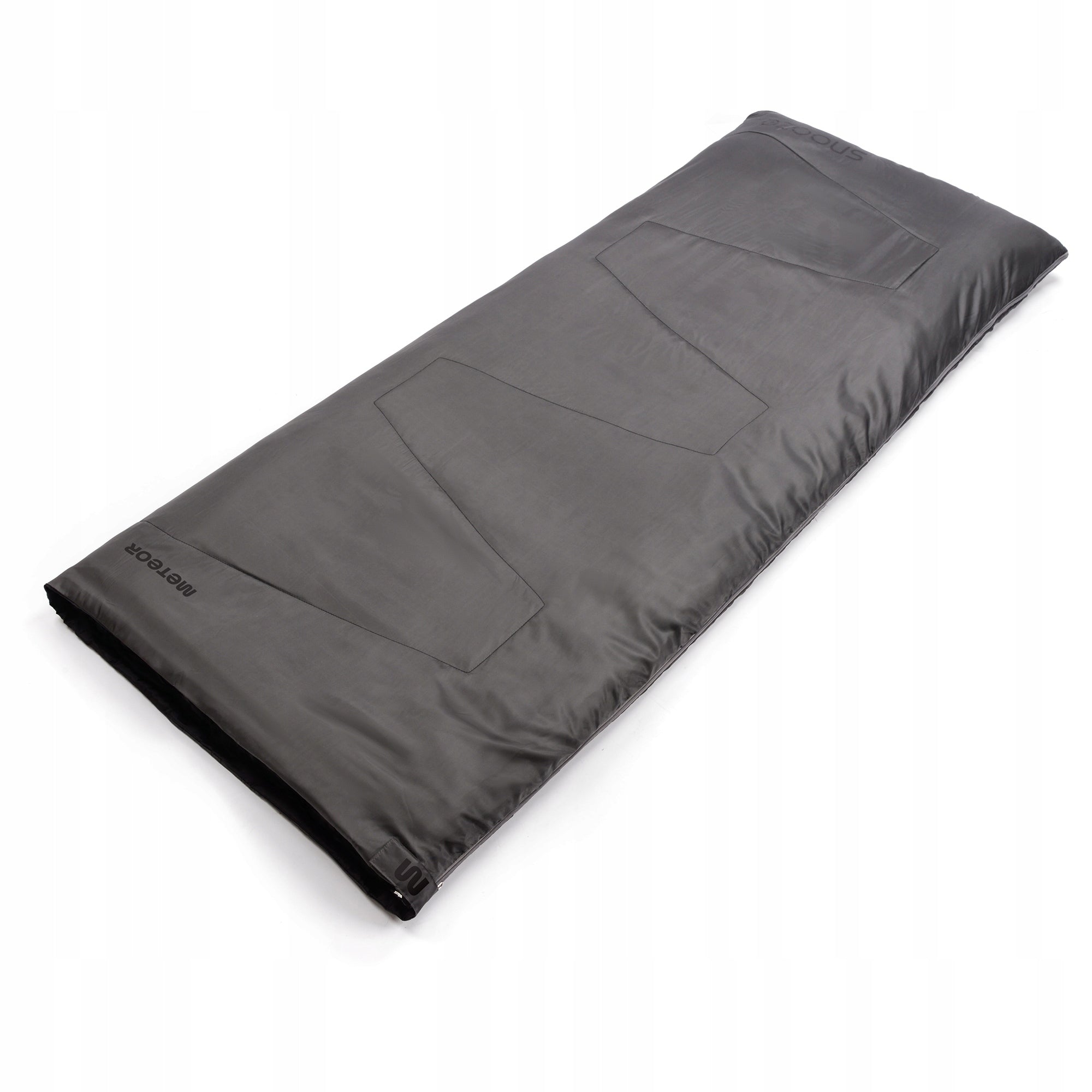 TOURIST SLEEPING BAG METEOR SNOOZE 180x75 duvet grey