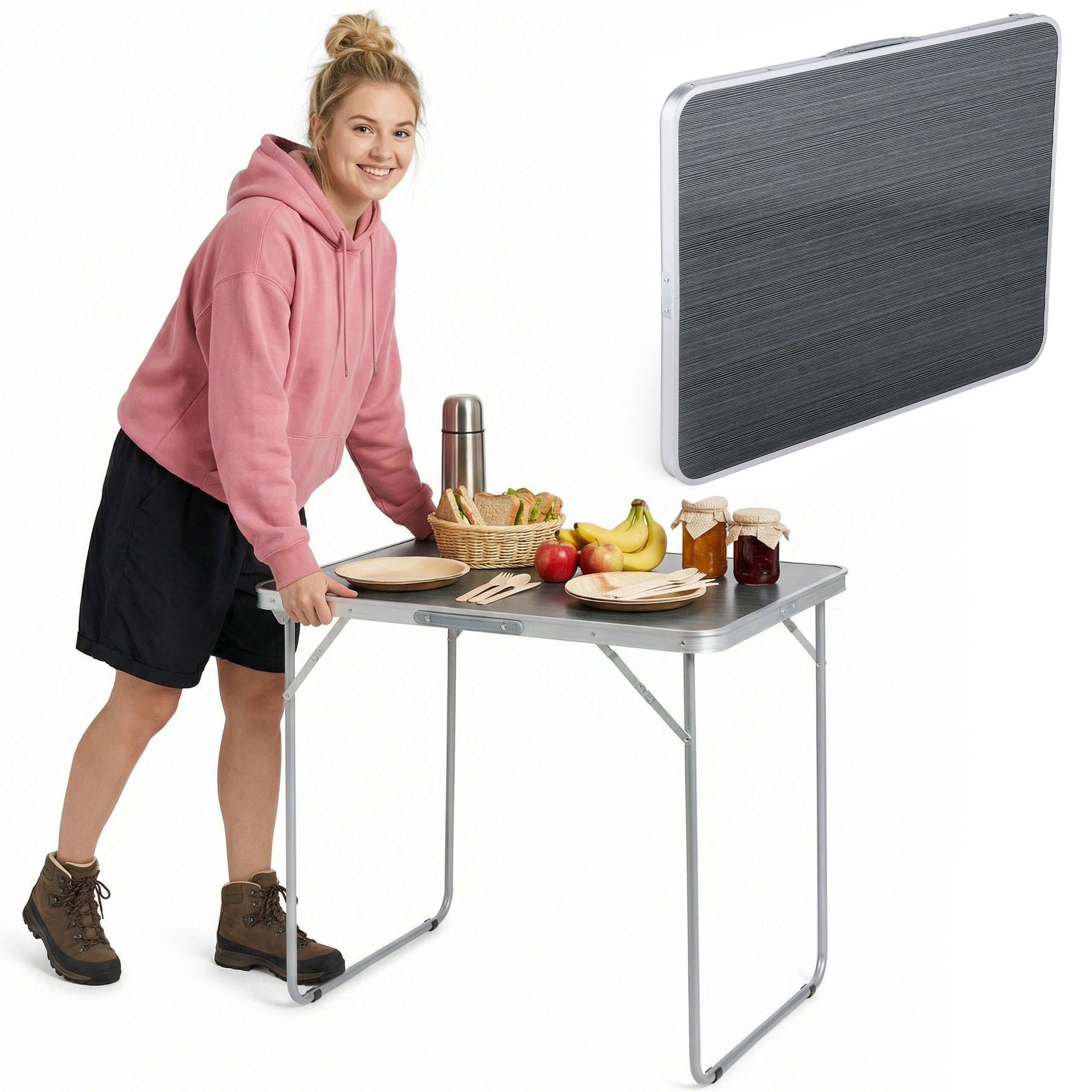 TOURIST TABLE CAMPING TABLE FOLDING OUTTEC