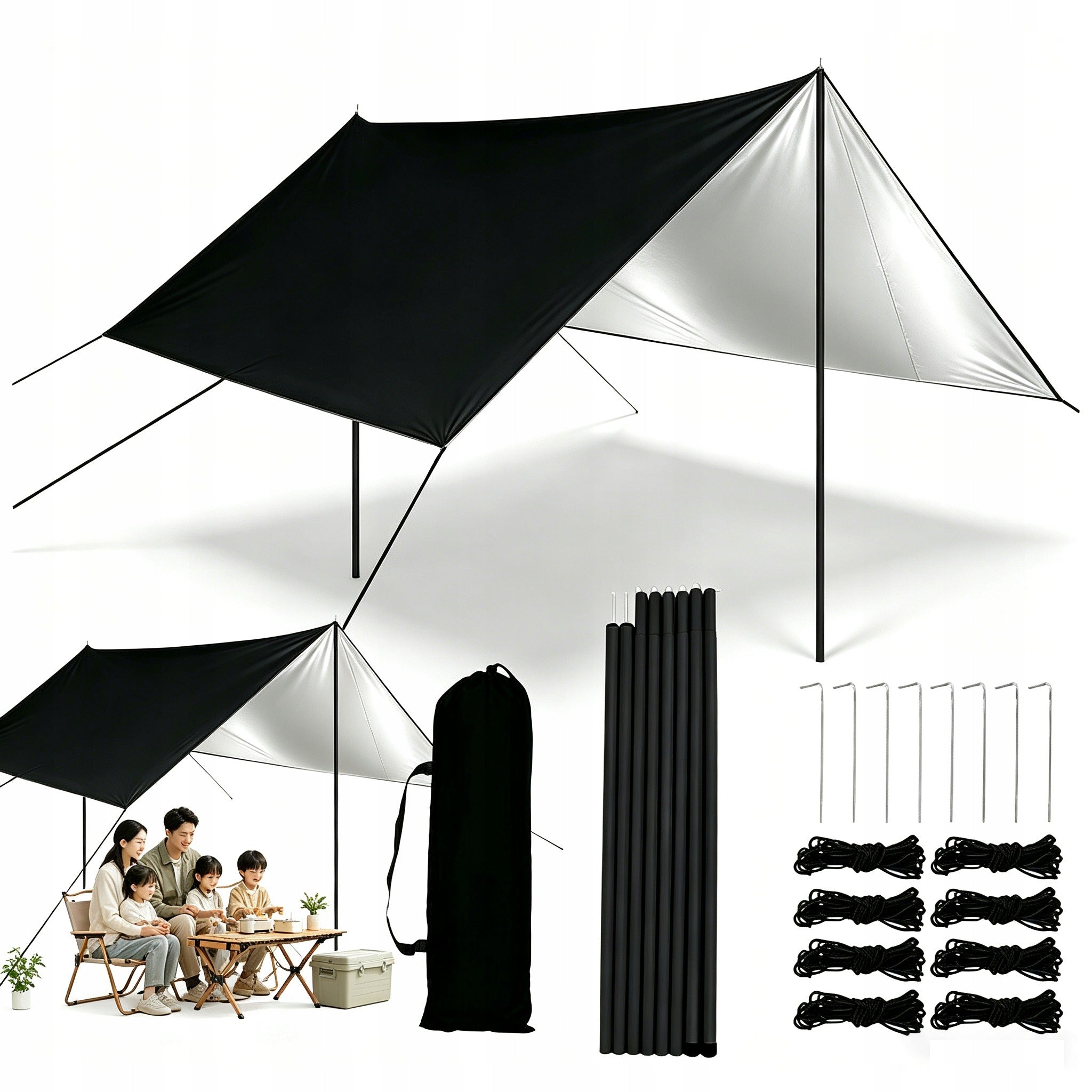 TOURIST TARP OXFORD 210D MULTIFUNCTIONAL CURTAIN TENT