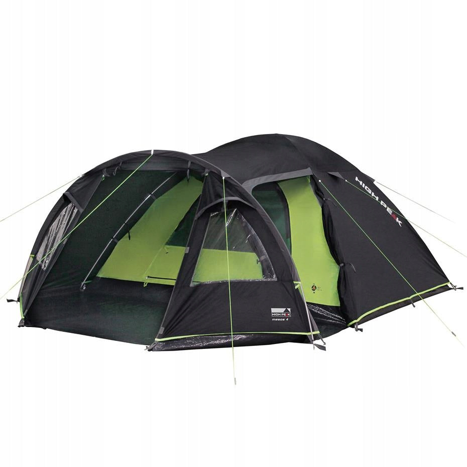 TOURIST TENT 4 PERSON GERMAN TROPICS 4000 H2O HIGH PEAK MESOS 4