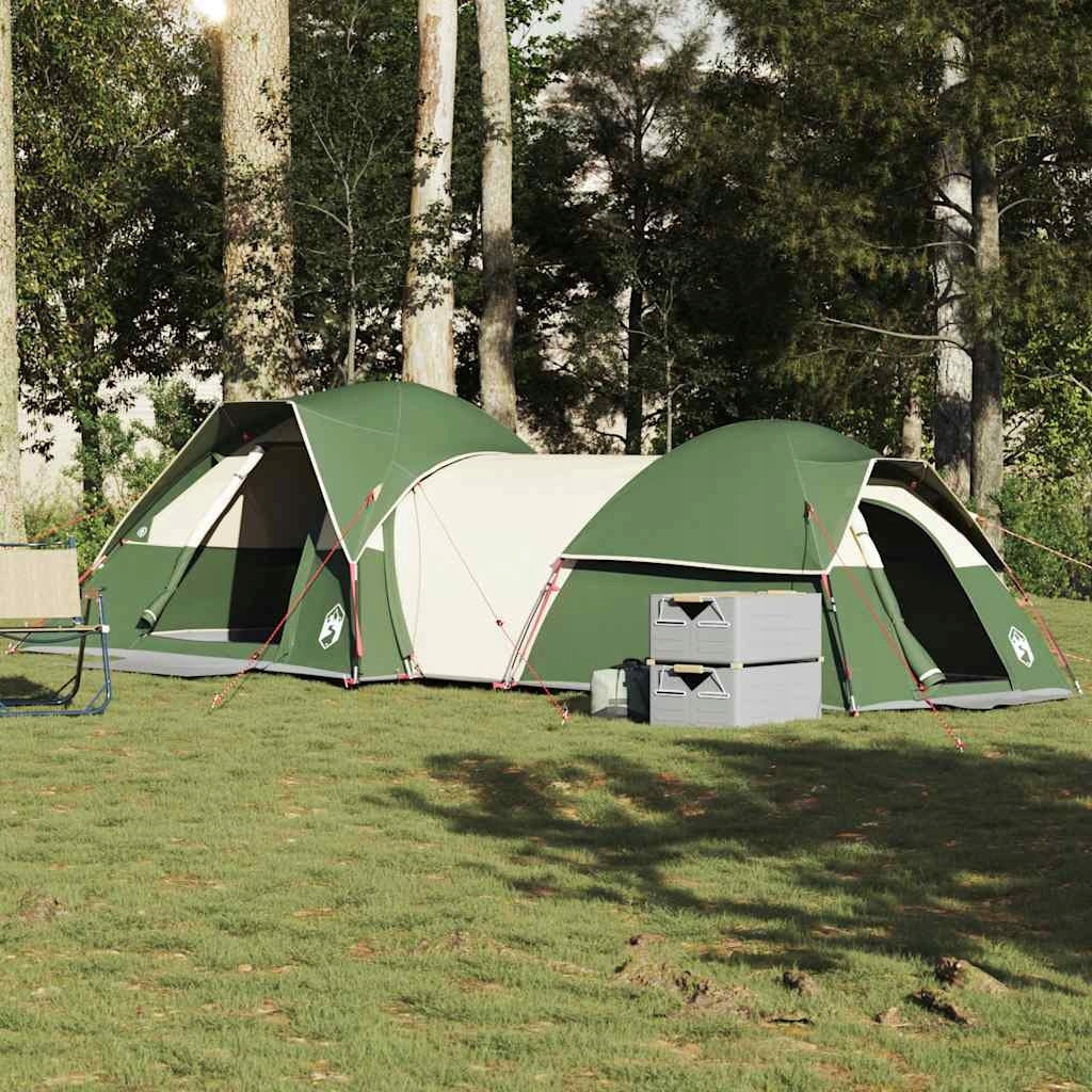 TOURIST TENT 5-PERSON GREEN WATERPROOF